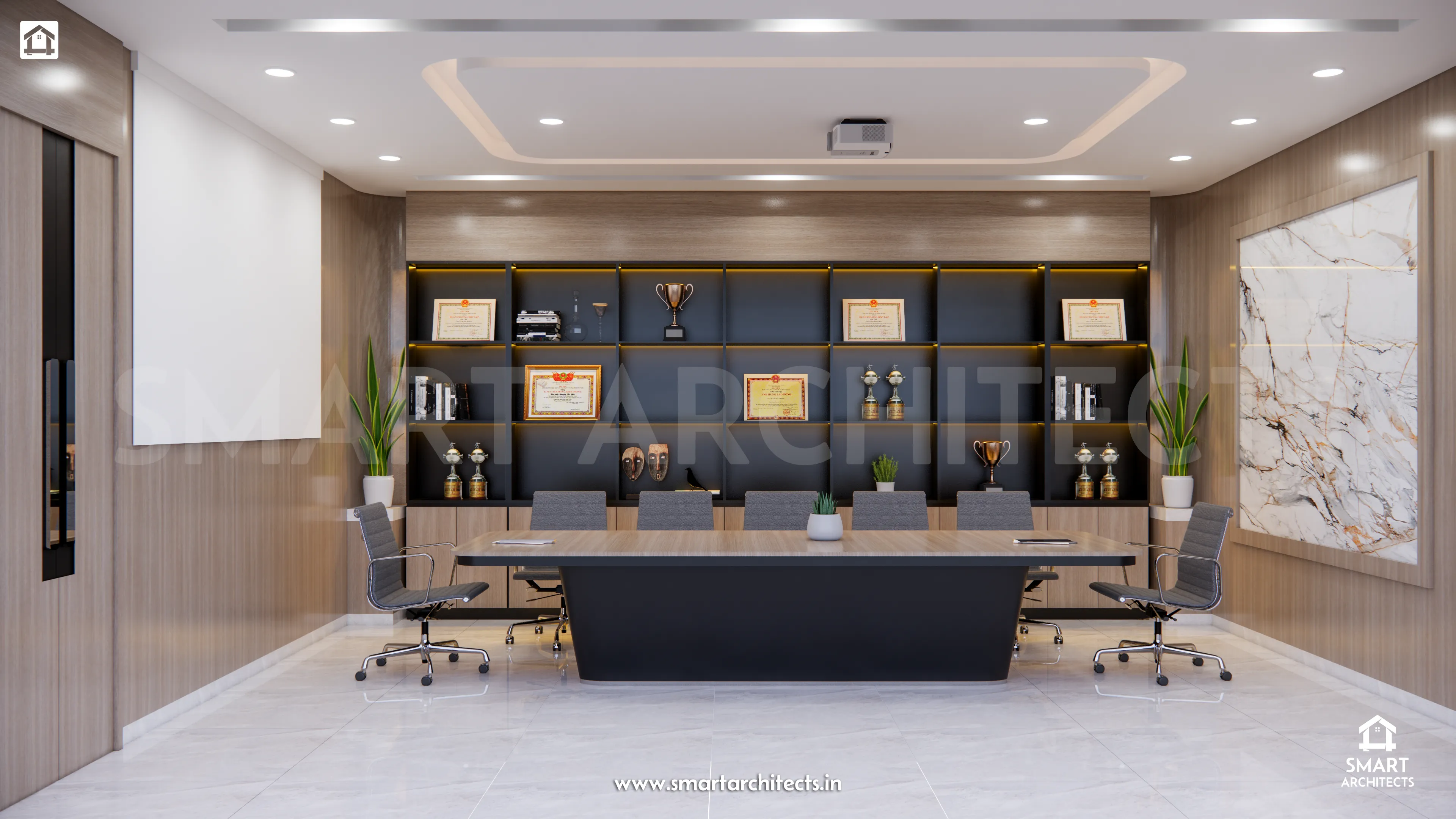 Office design by Smart Architects